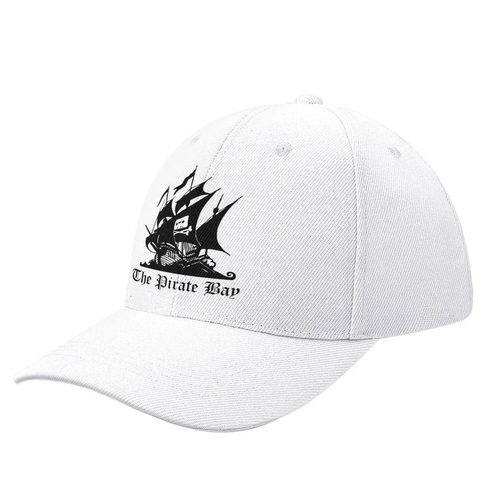 

The Pirate Bay Black Logo Baseball Cap Military Cap Man tea hats Luxury Man Hat Thermal Visor Men Cap Luxury Brand Women'S