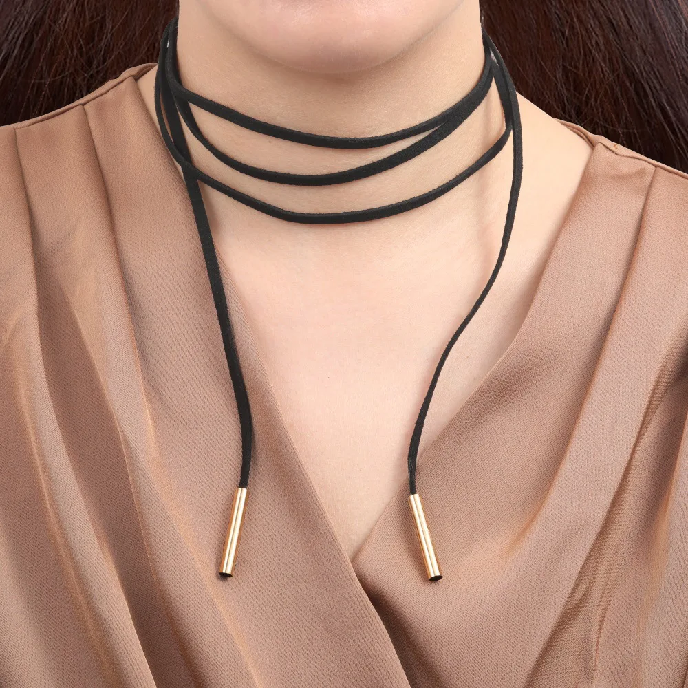2025 neue Mode Schwarz Spitze Halsband Tattoo Halskette Gothic Punk Samt Lange Anhänger Frauen Kragen Schmuck Halsband Halsketten