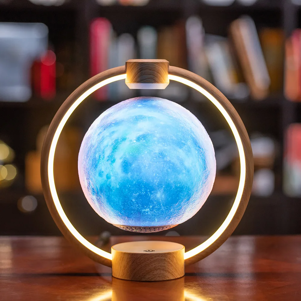 

Levitating Lamp Magnetic Levitation Globe LED Earth Floating Lamp Rotating Globe Zodiac Bedside Lights Novelty Christmas Gifts