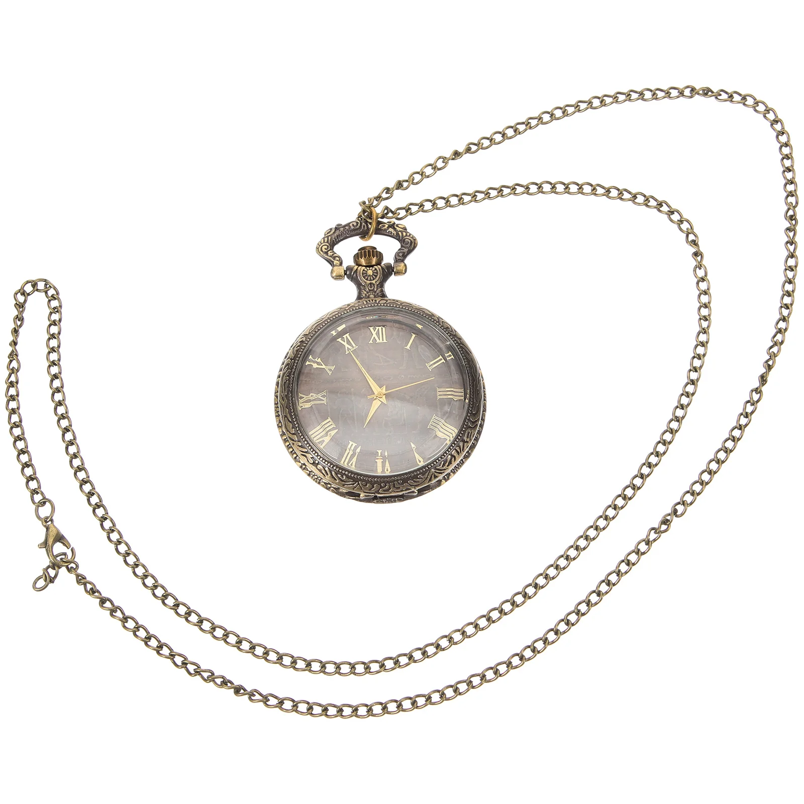 

Men's and Women's Pocket Watches Metal Vintage Roman for Elderly Student