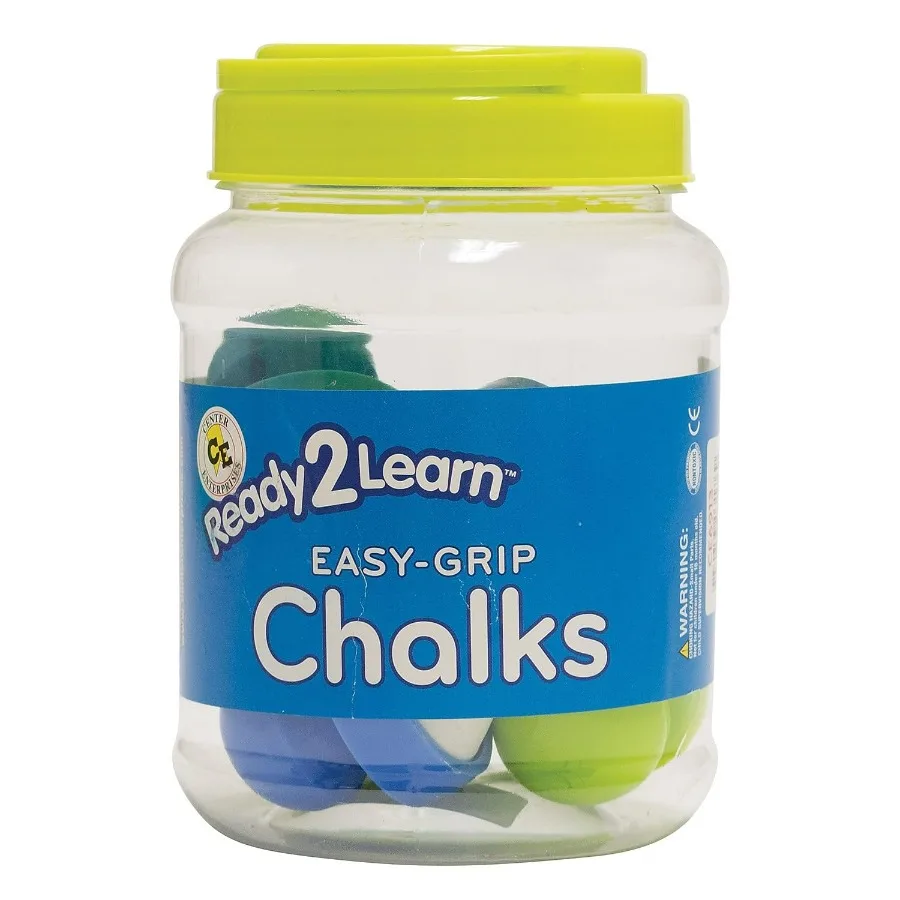 NonToxic Easy Grip Sidewalk Chalk for Kids
