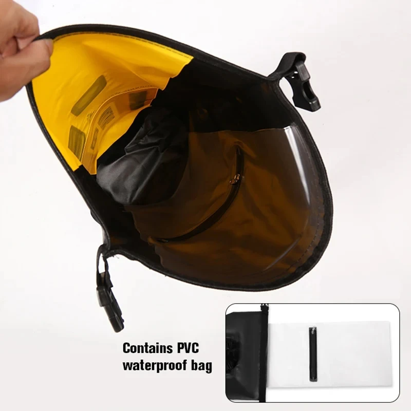 25L 30L Swimming Waterproof Bag Dry Backpack Bucket Sack River Trekking Rafting Outdoor Travel Storage