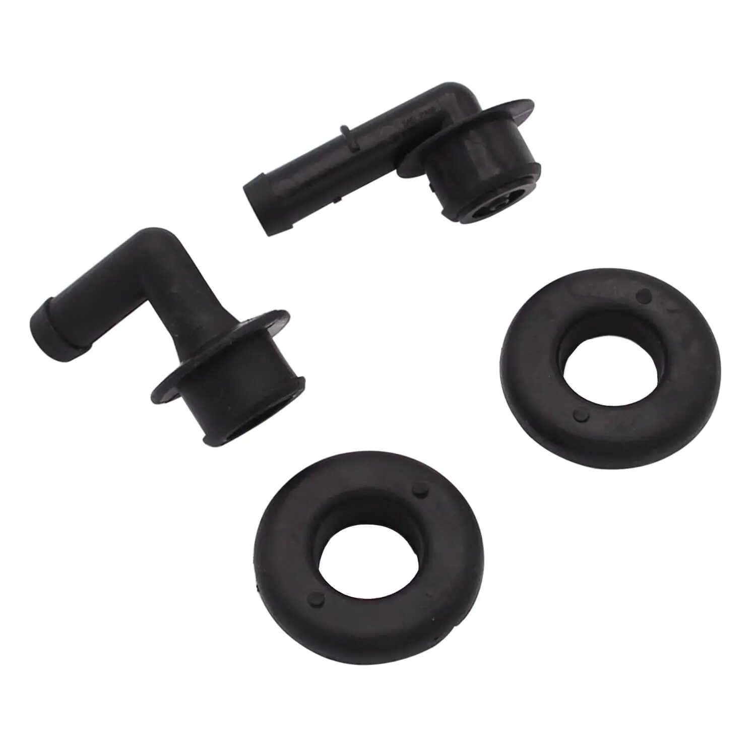 4Pcs/Set PCV CCV Vent Valve Elbows Grommets Kit For Jeep Grand Cherokee 2000 2004 4.0L Car