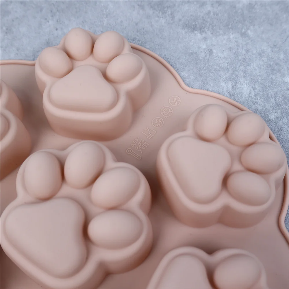 Paw Print Silicone Mold for Multi-Purpose Treats and Creations