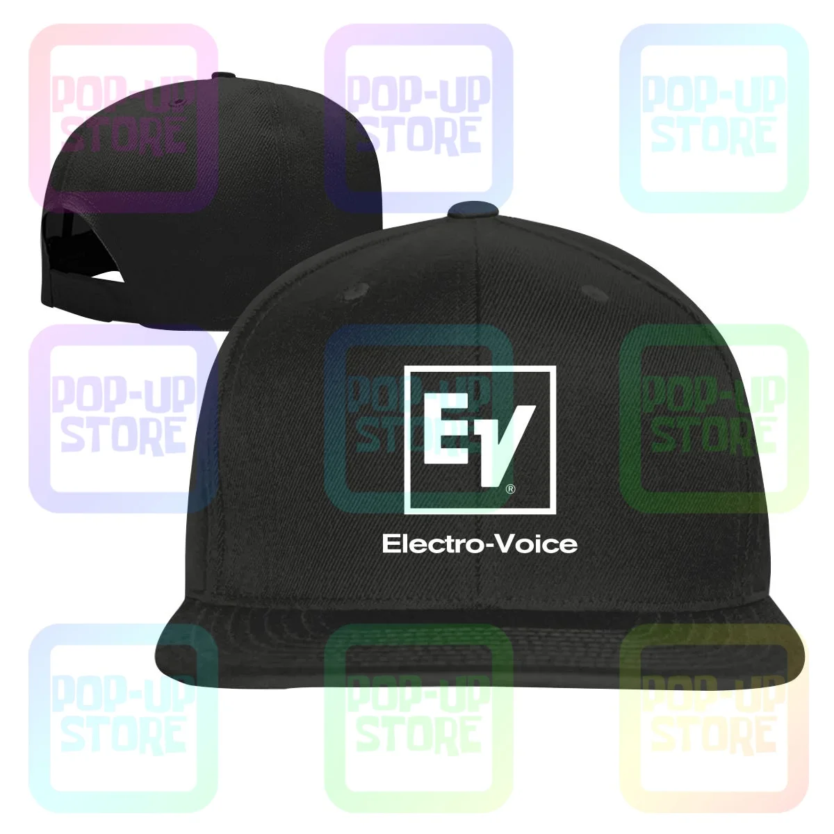 Ev Electro Voice Logo Snapback Cap Berretti Da Baseball Nuovo Copricapo Vendita Calda