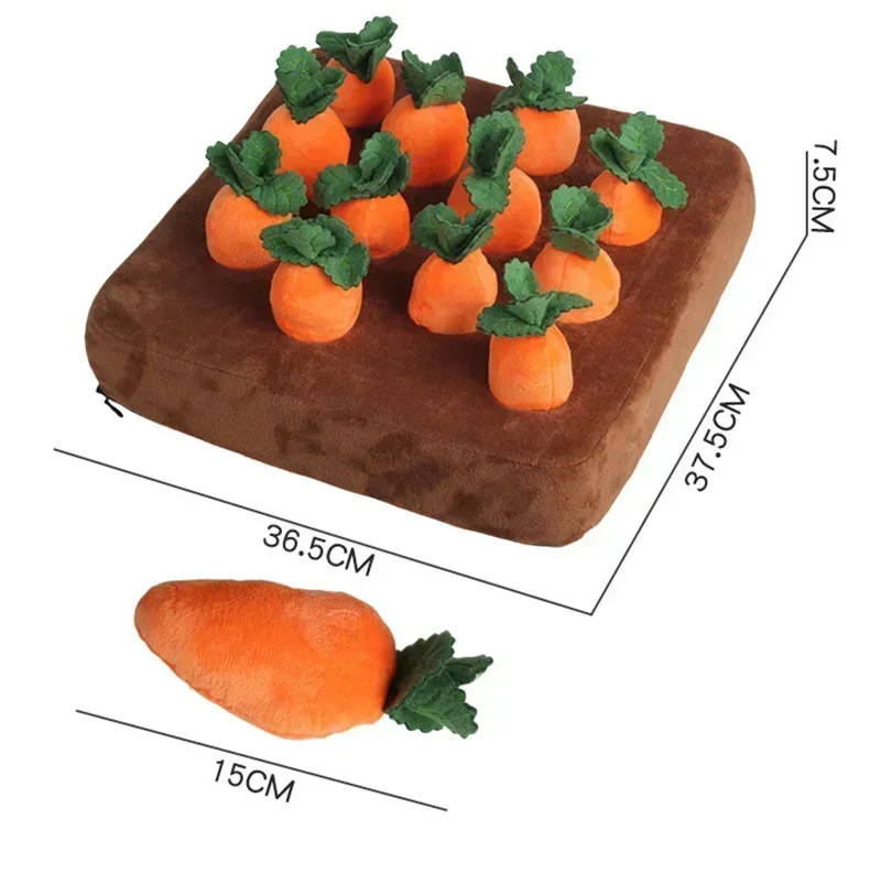 Interactive Carrot Snuffle Toy/Mat 4