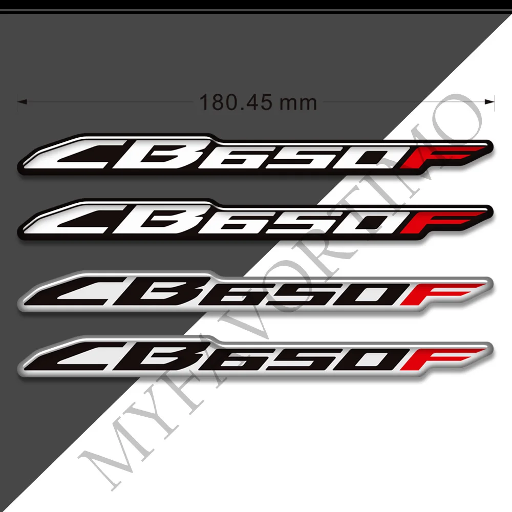 For Honda CB650F CB 650F 650 F Motorcycle Protector Tank Pad Gas Fuel Oil Kit Knee Fish Bone Emblem Logo 3D Stickers Decals