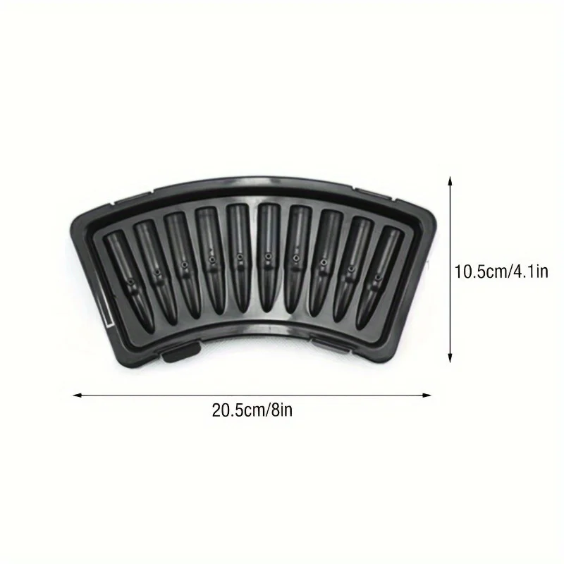Summer Pool Party Ice Cube Mold Easy Release Buckle Three-dimensional Bullet Ice Tray- Perfect for Making Ice, Ice Boxes