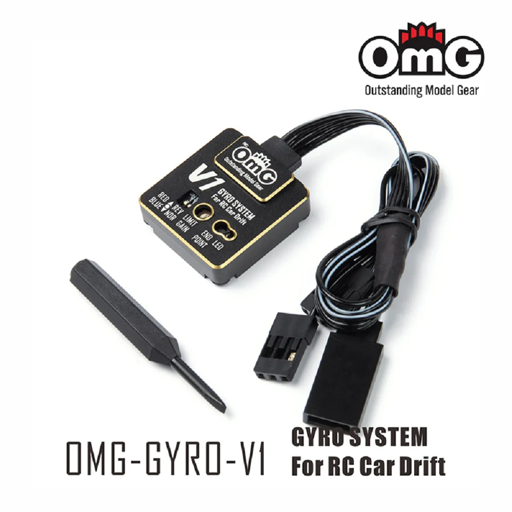 Dvojité gyroskopové systémy OMG-GYRO-V1 pre RC vozidlo 12g