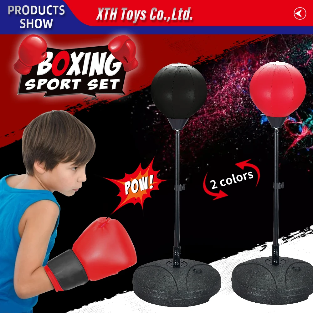 Sport Toys Punching Speed Ball Boxing Punching Ball Set For Children Exercise At Home