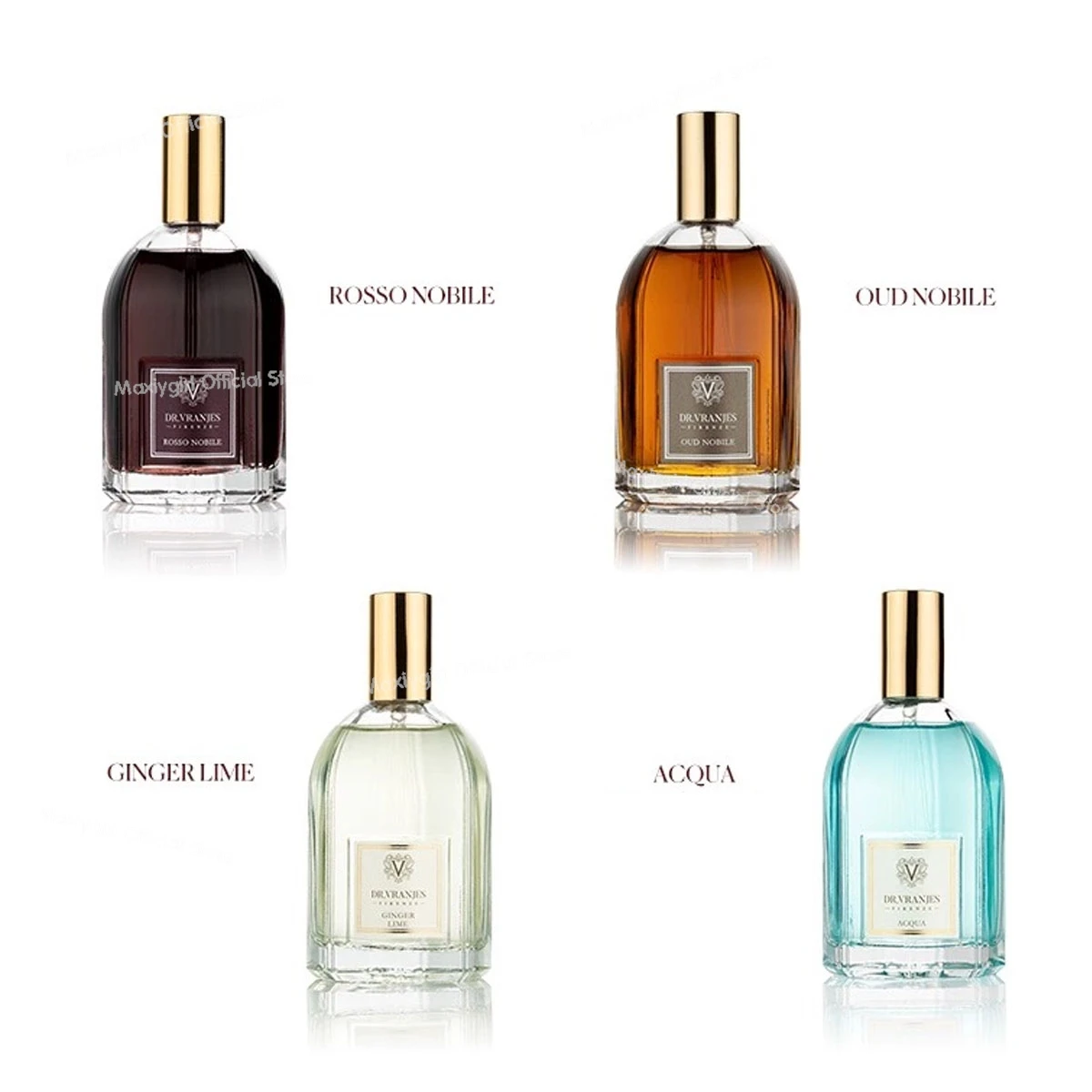 100ml DV AMBRA Air Diffuser Aroma Fragrance GINGER LIME Aromatherapy Gift Box ROSSO NOBILE Essential Oil