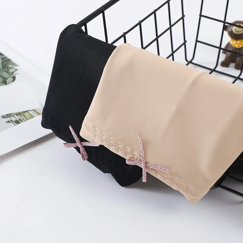 Safety Shorts Sexy Lace Edge Soft Seamless Short Pants Summer Under Skirt Modal Ice Silk Breathable Short Tights Women Underwear