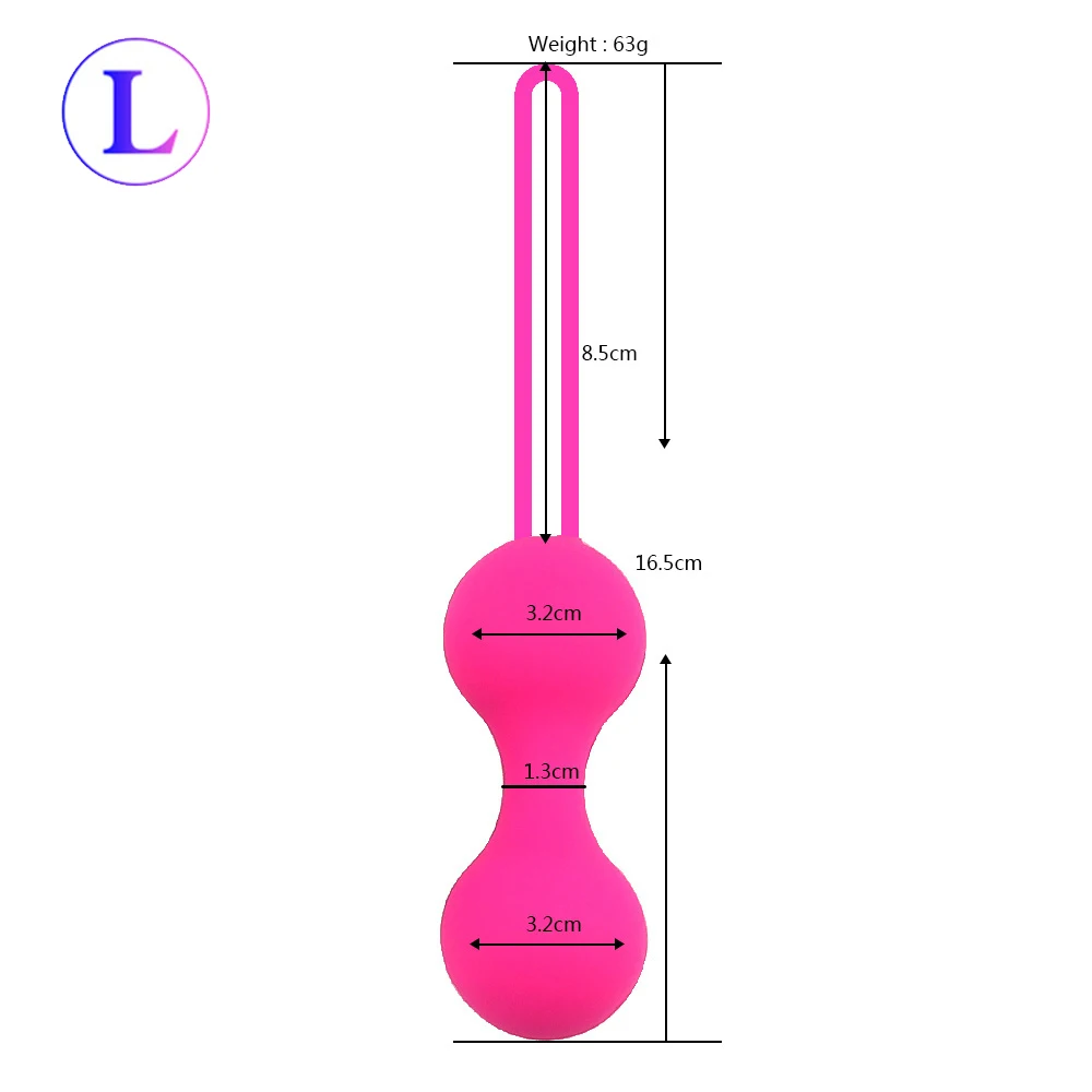 Erotic Weighted l Balls Geisha Kegel Exerciser Metal Ben Wa Ball Anal Beads Plug Adult Sex Toys for Woman_voghion.com
