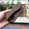 25cm Genuine Leather Vintage Cowhide Horse Paddle Training Crop Equestrian Submissive Riding Beat Bat 5