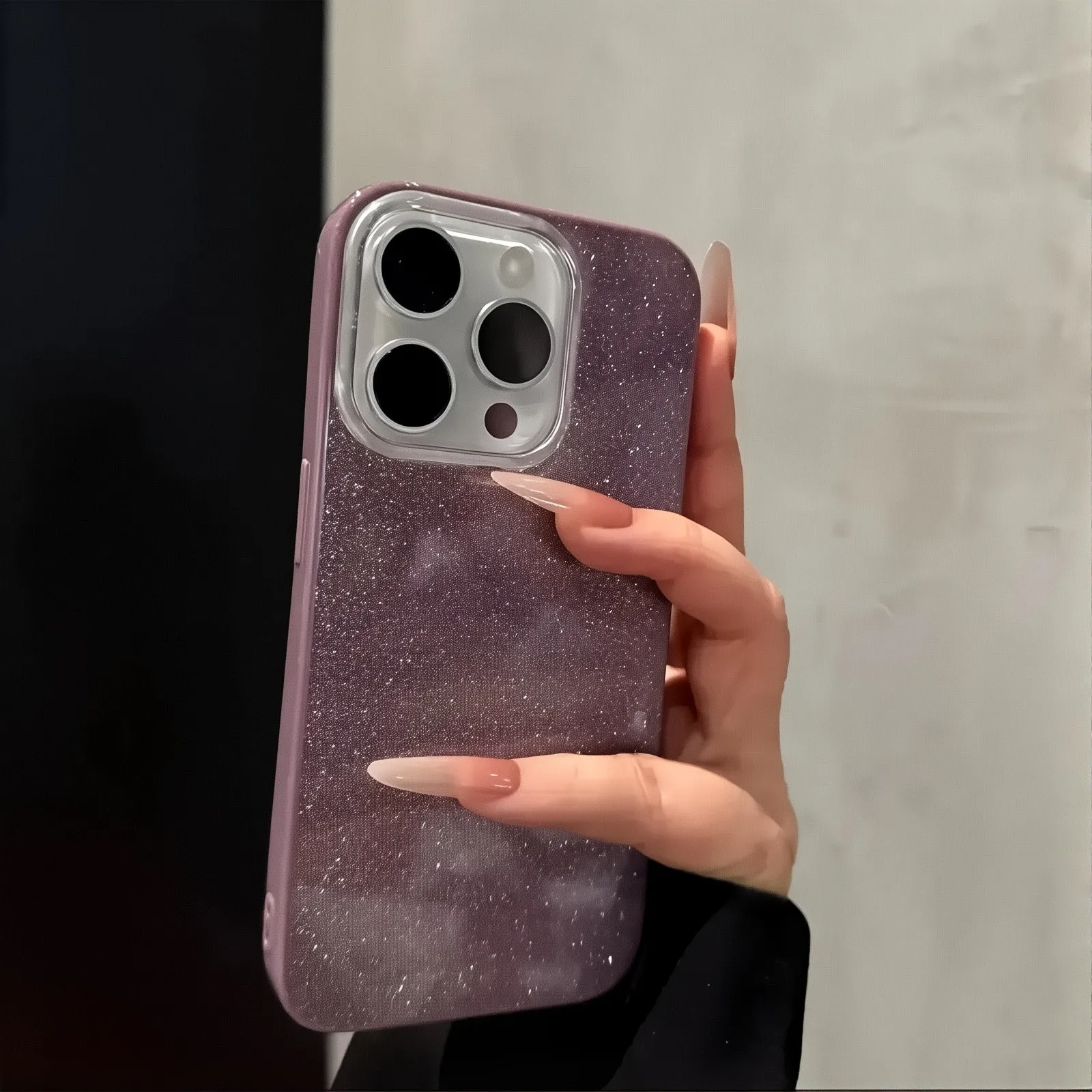 Luxury Soft Bling Glitter Shockproof Phone Case with Silicone Bumper Cover