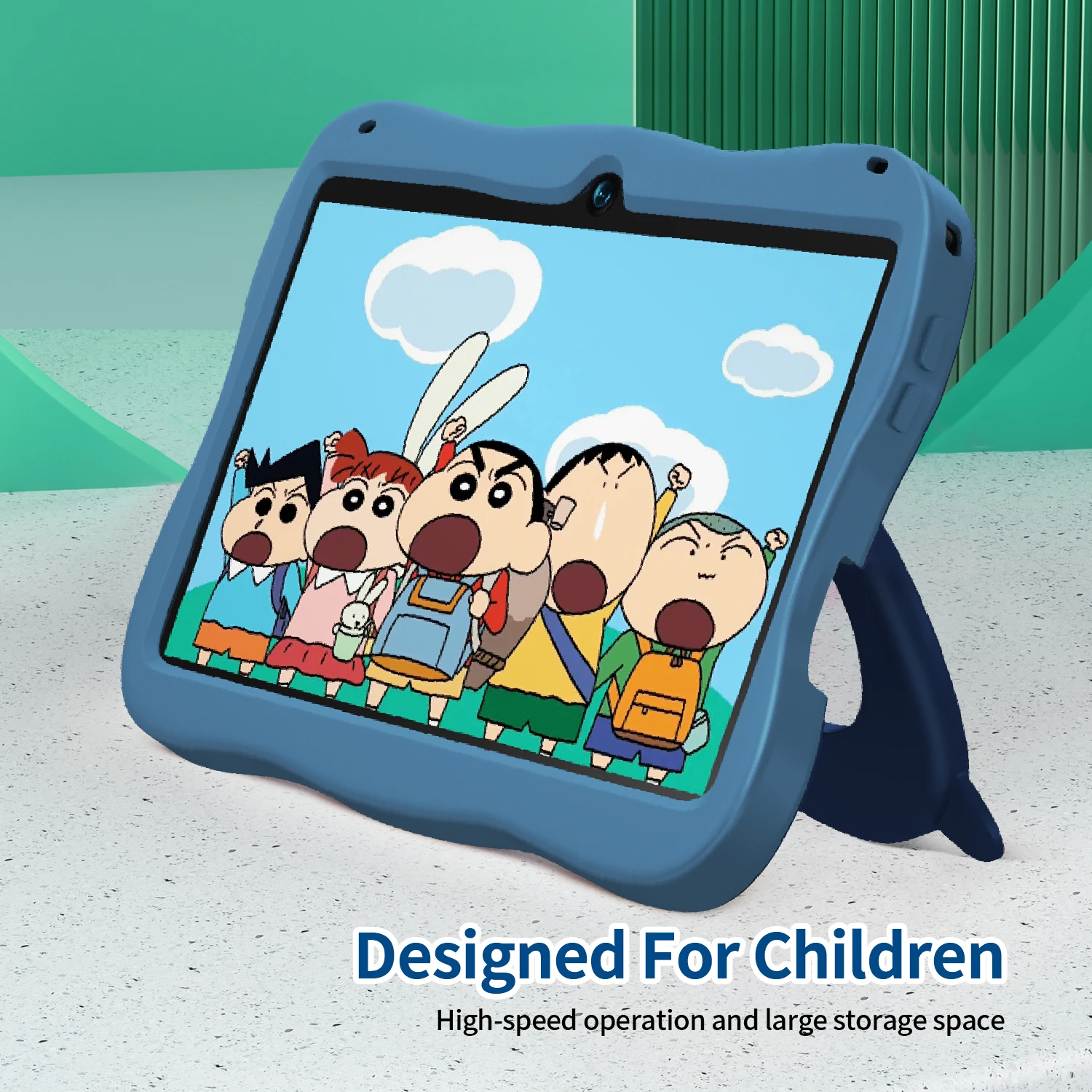 New 5G Kids Tablet 7Inch Learning Tablet for Kids 2GB 32GB Android12 Toddler Educational Toy Gift for Children YouTube with Case 5