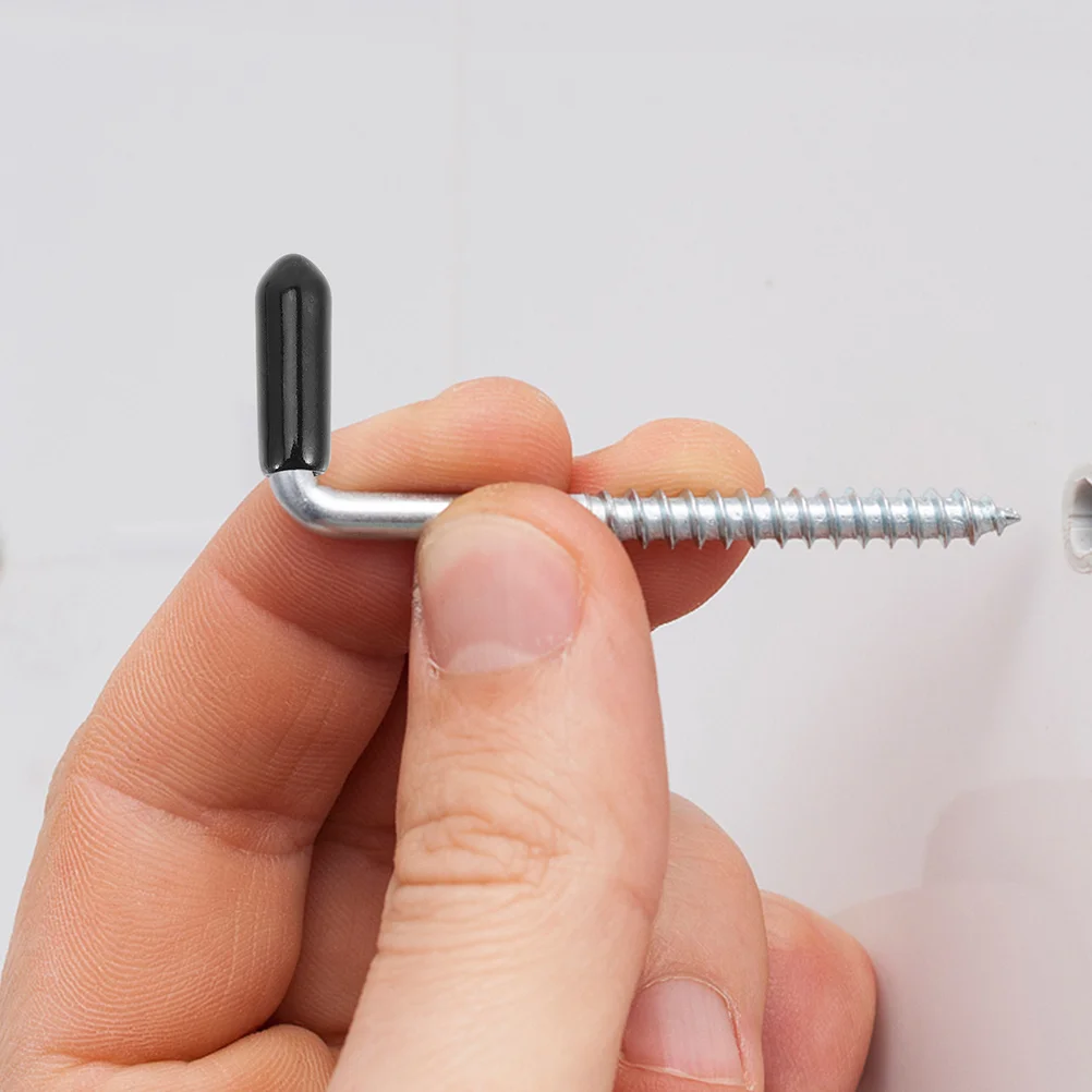 

300 Pcs Perforated Board Hook Holder Dureshop Pegboard Rubber Tips Protector End Cap Supermarket Pvc Dishwasher Cover Shopdandy