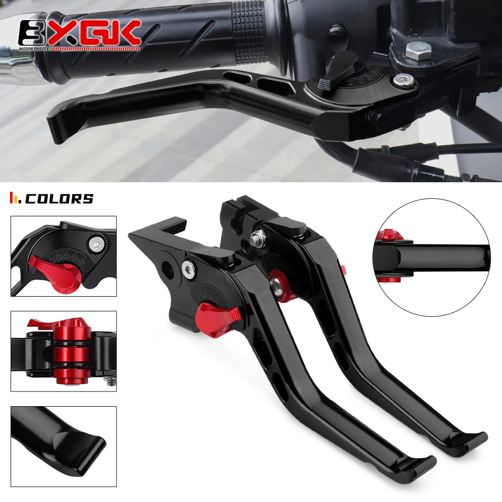 NUOVO Per Piaggio Vespa GTS LX LXV 50 125 150 250 300 300ie Accessori Moto Leve Freno Frizione Corte Regolabili