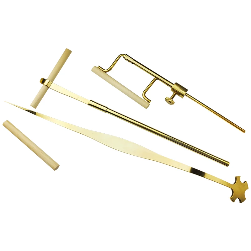 

Violin Sound Post Set Gauge Sound post Retriever Setter Installation Tool, violin making repair tools