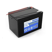 Batterie au lithium aste pour véhicule électrique à énergie solaire, chargeur de pipeline, 24V, 20Ah, 18650 4