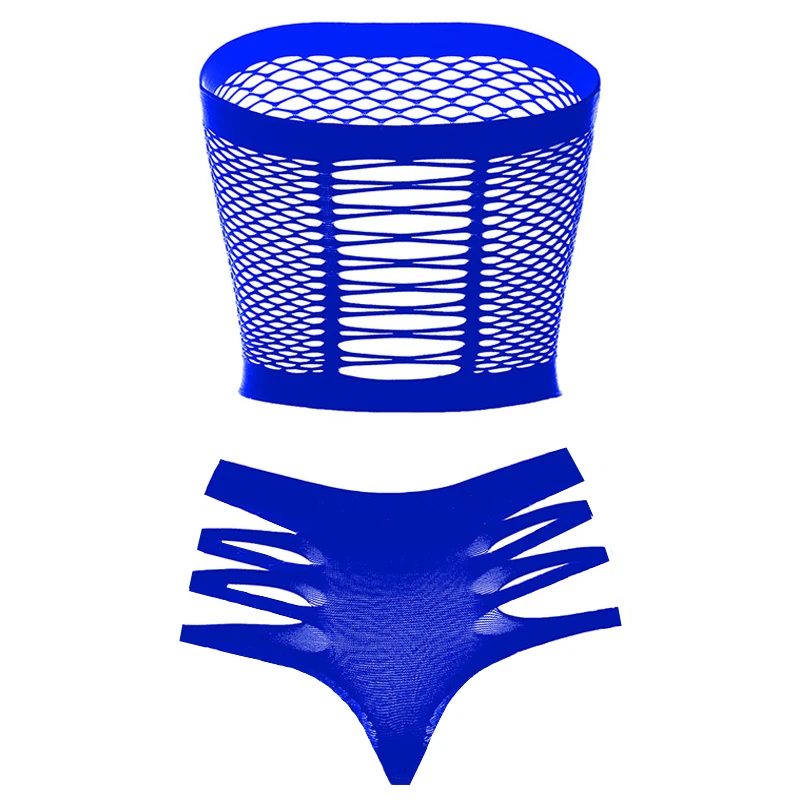 Women Lingerie Fashion Fishnet Hollow Backless Sexy Sleepwear