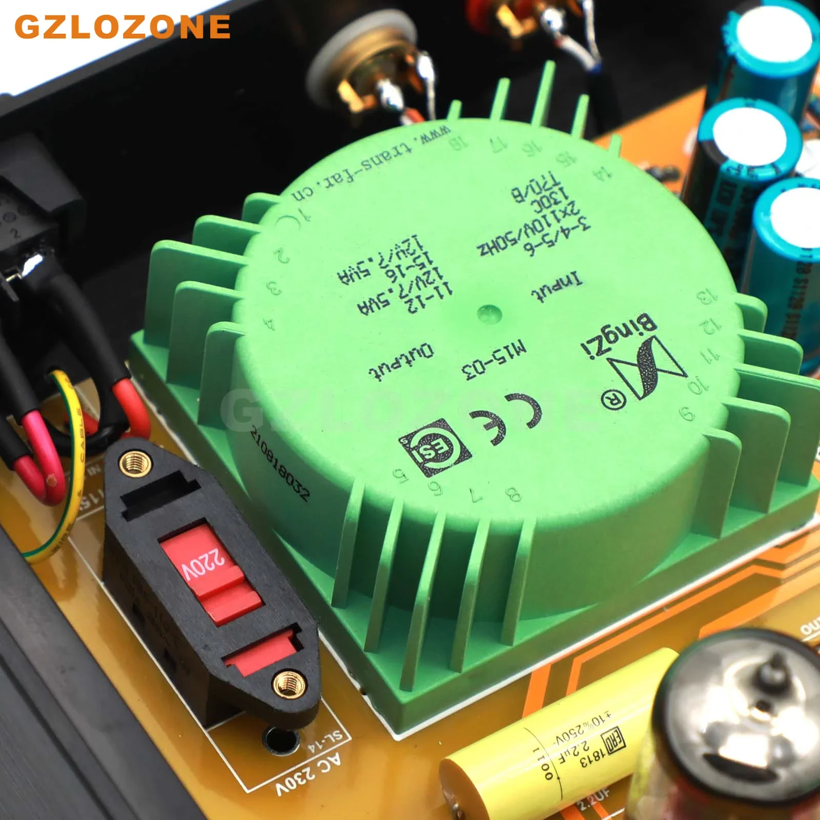 HIFI Finished Tube Buffer Preamplifier Base On Musical Fidelity X-10D Preamp