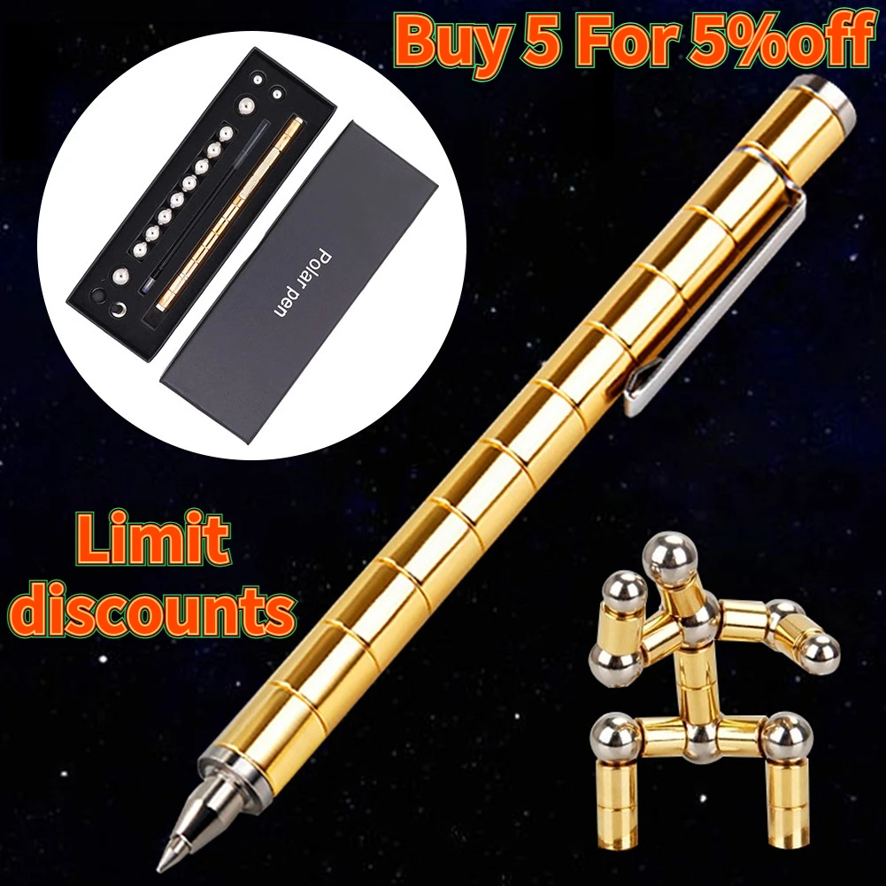 2022 Pen Polar Pen Metal Modular Ink Toy Stress Fidgets