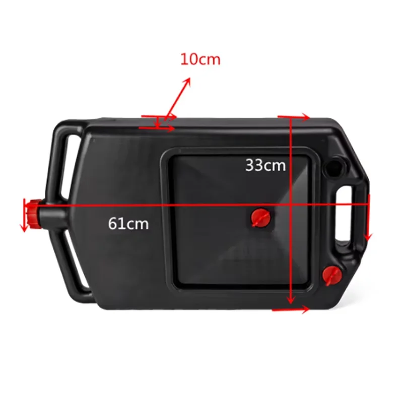 Petrol can motorcycle fuel container 10L Fuel Tanks Plastic Petrol Cans Car Jerry Can Mount Motorcycle Jerrycan Gas Can Gasoline Oil Container fuel Canister