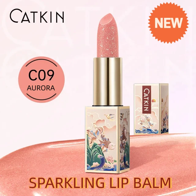 CATKIN SPARKLING LIP BALM MOONLIGHT COLOR-CHANGING LIP STICK - NEW SERIES 1