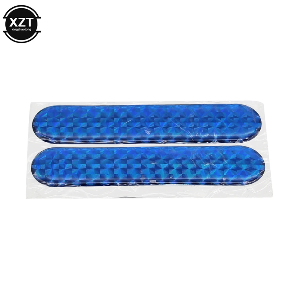 

2pcs Car Door Reflective Sticker Warning Tape Reflective Strips Epoxy + PET