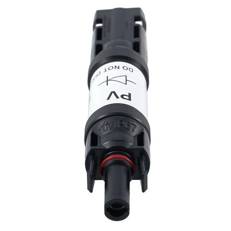 Description Picture 5 of item3pcs Solar PV Fuse Connector Photovoltaic Fuse Diode Connector 10A / 15A / 20A IP67 Protection Panel Cable Blocking Fuse Holder