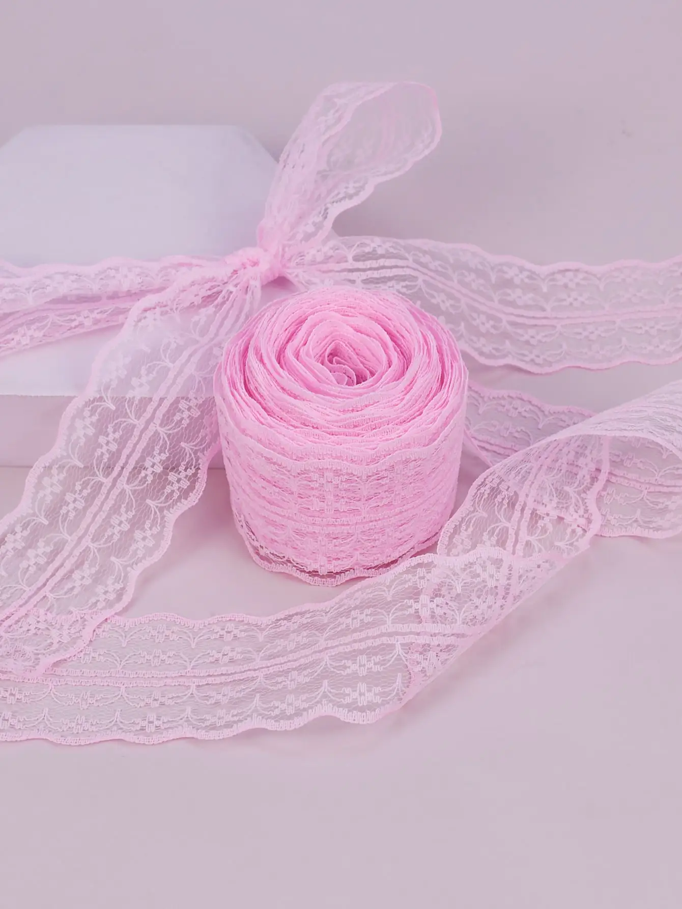 Lace Fabric Lace Fabric Retro Pattern Tape for Gift Wrapping Crafts Flower Design Sewing and Party Decorations