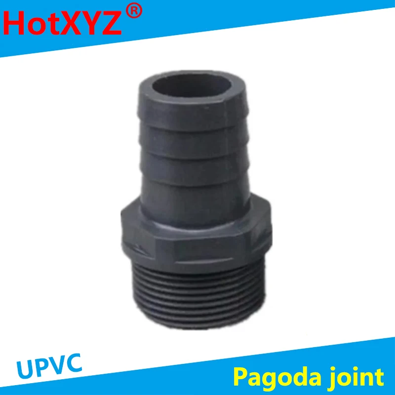 Hose Pipe Fitting Pipe Fitting Water Pipe Fitting Pagoda Connector Soft Water Pipe Connector UPVC Fittings Irrigation Hose Parts 1 Pcs