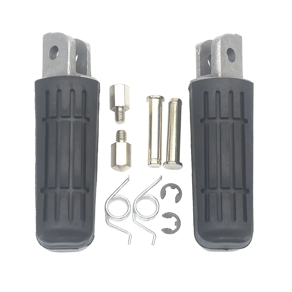 Motorcycle Front Footrests Foot pegs For Yamaha FZ6 Fazer FZ6 S2 FZR 600 FZS 600 XJ YZF R6 R6S MT03 TDM 900 XJ 900 FZ1