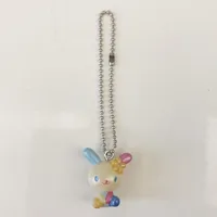 Pearly Usahana Keychain Key Ball Chain Cartoon Anime Bunny Mini Kawaii Cute Keychains Keyring Small Gifts Girls Toys 2