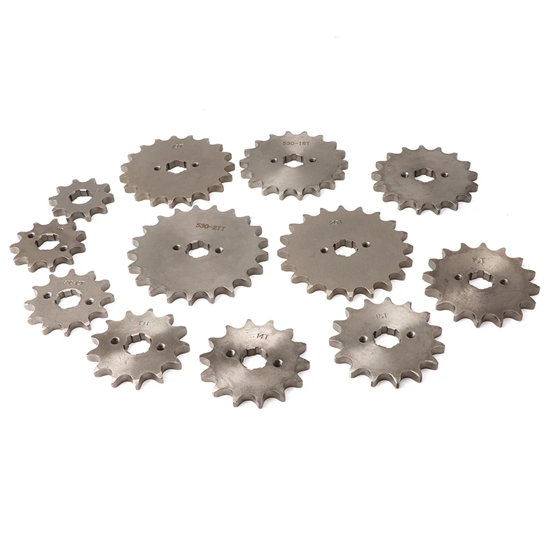 thumbnail image 2 of 420 14T 17mm Motorcycle Front Engine Sprocket For 50cc 70cc 110cc 125cc 140cc 160cc Z50 CT70 2 of 14