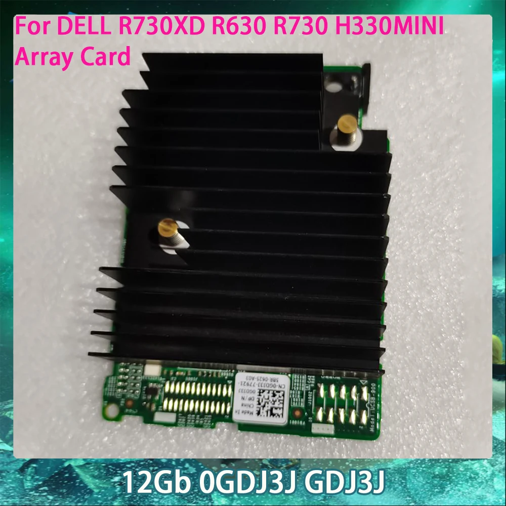 12Gb 0Gdj3J Gdj3J Dla Dell R730Xd R630 R730 H330Mini Karta Array Karta Hba Raid Działa Idealnie Szybka Wysyłka