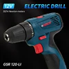 Bosch GSR120-LI  Professional Electric Drill Cordless Electric Hand Drill Multi-Functio n Home DIY Screwdriver Power Tools 6
