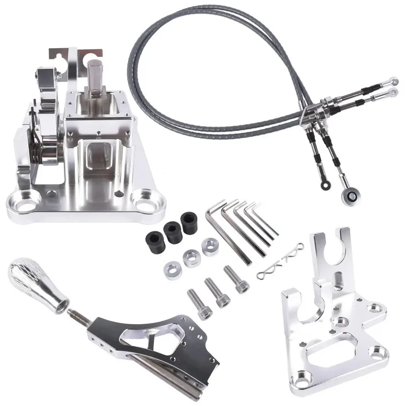 AP03 Shifter Shift Box Cables Trans Bracket Kit for K Series K20 K24 K Swap Civic Si EG EK