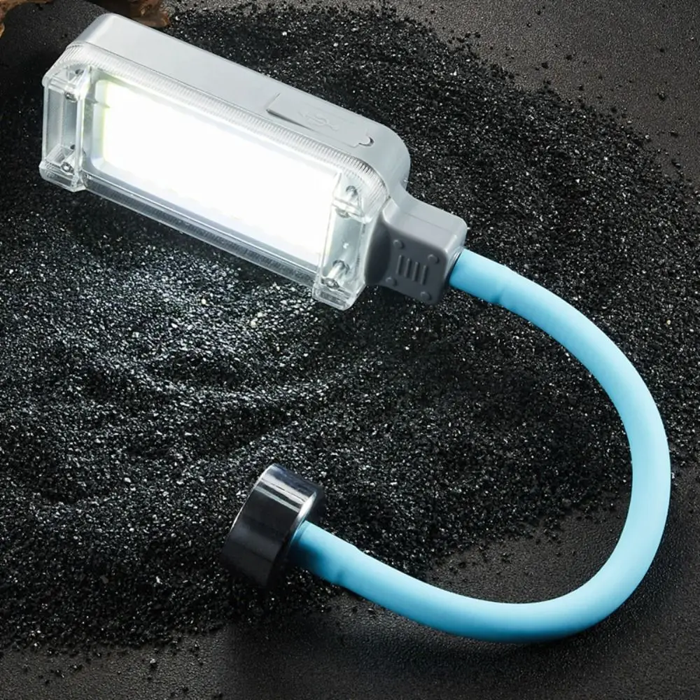 USB 충전 강력한 조명 손전등 휴대용 디자인 다기능 LED 작업등 마그네틱 바닥 고휘도