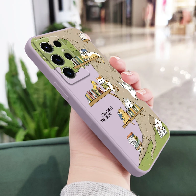 Adorable Big Tree Kitten Phone Case