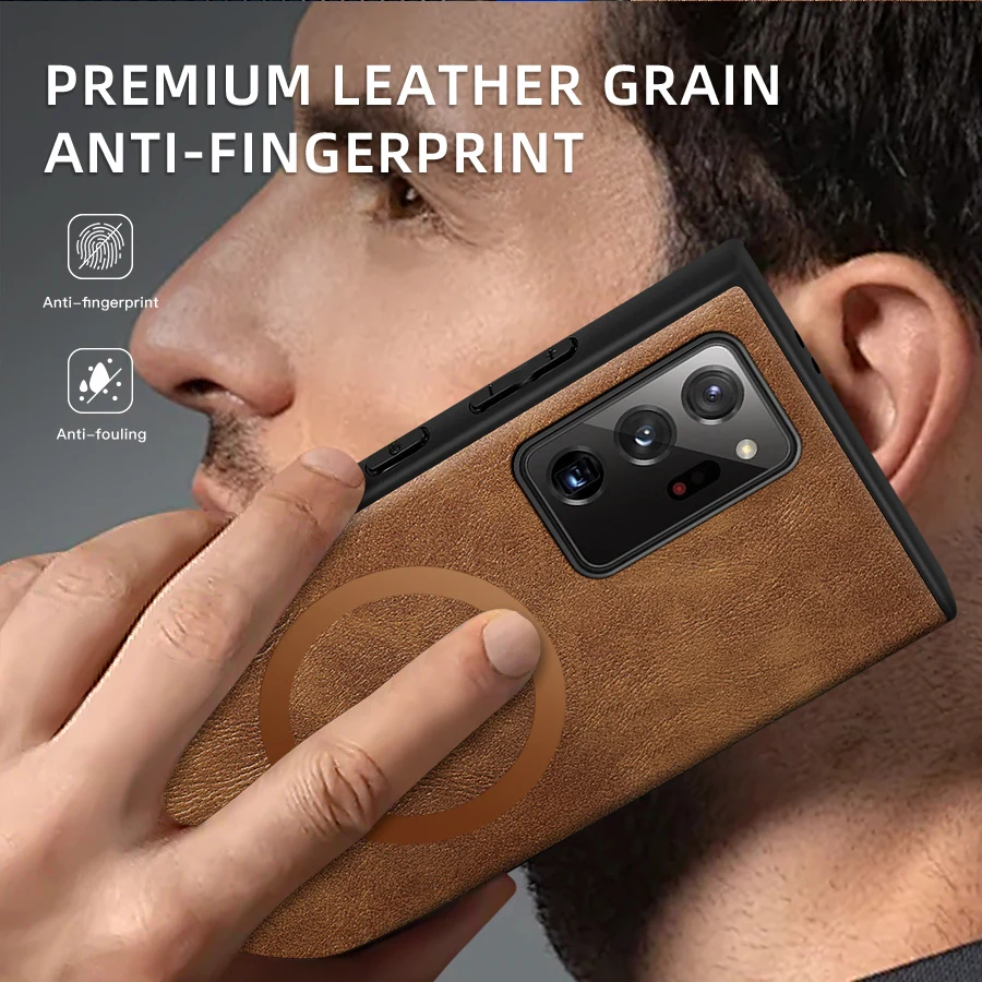 Luxury Leather Cover - Premium Phone Case for Ultimate Protection and Style