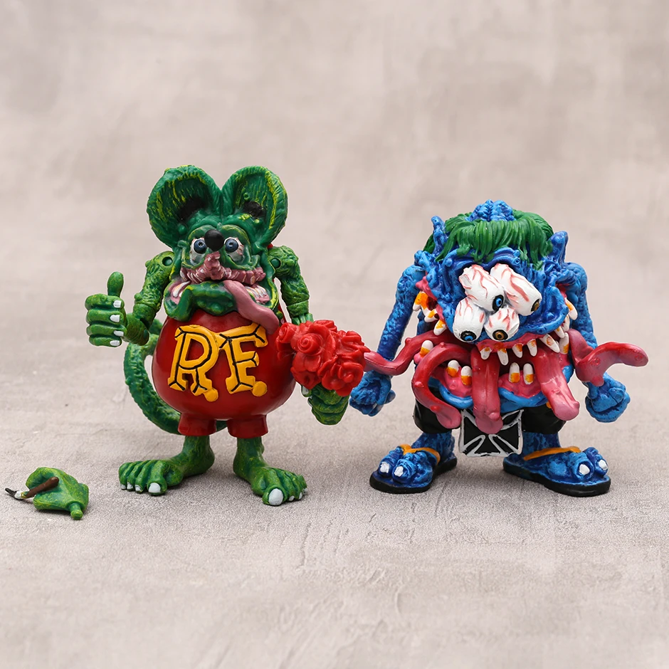 

Rat Fink Beast Mini Cute Action Figure Model Figurine Toy Gift