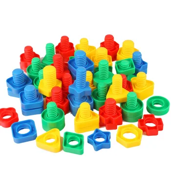 5 Set Screw & Nut Shape Puzzle 1