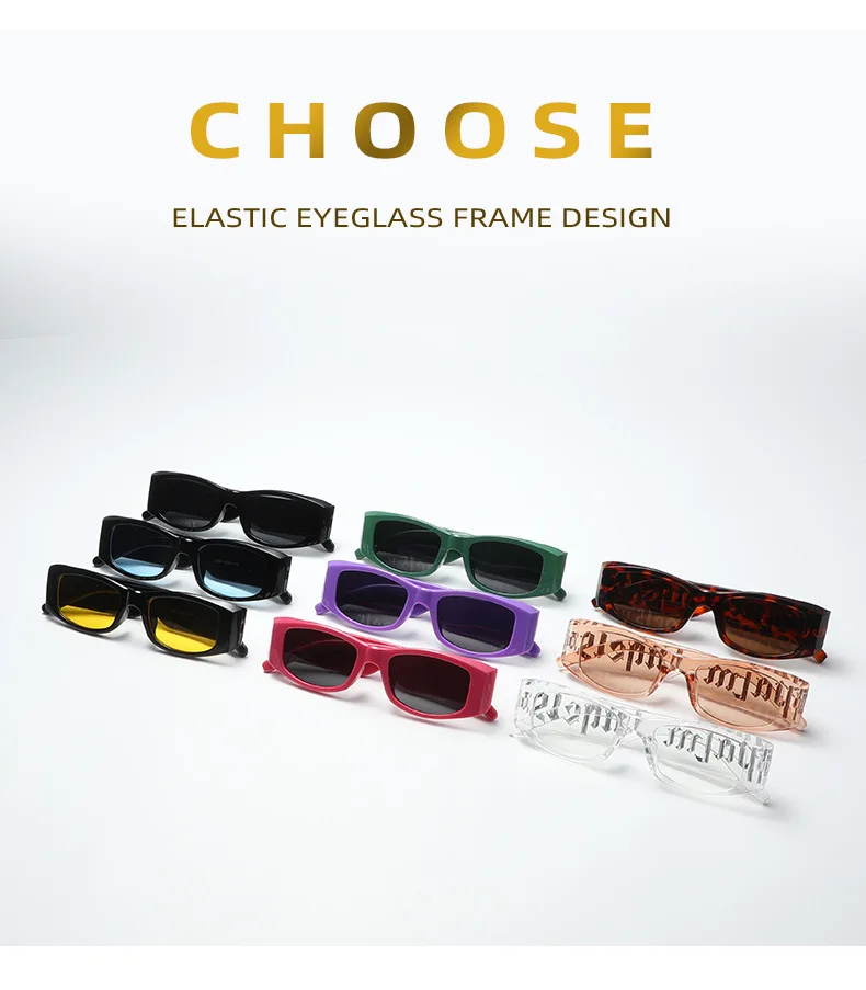 Hranaté slnečné okuliare retro designer móda pre mužov a ženy_voghion.com