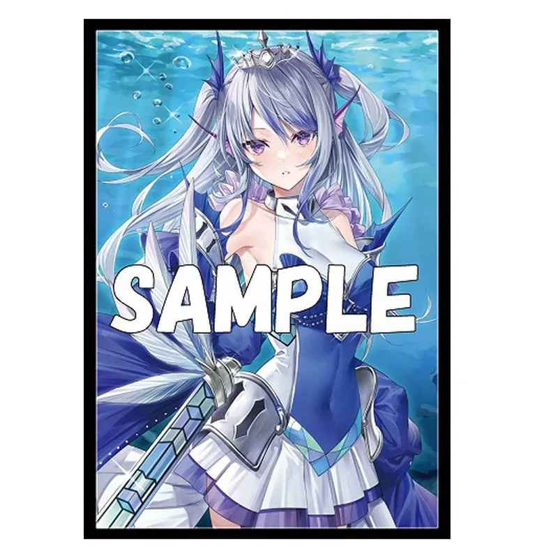

50pcs/pack Yu-Gi-Oh! OCG Girl Yugioh Card Sleeve Anime Figure Tearalaments Meiru Cosplay Game Card Laser Flash Protector Case