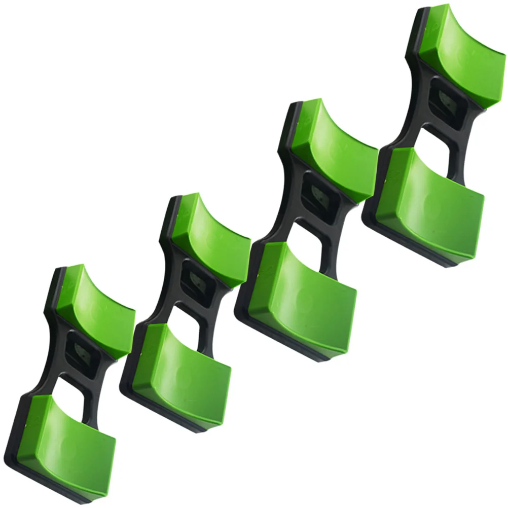 

4 Pcs Dumbbell Rest Accessory Display Shelves Gym Stand Hand Weights Plastic Fitness Shelves