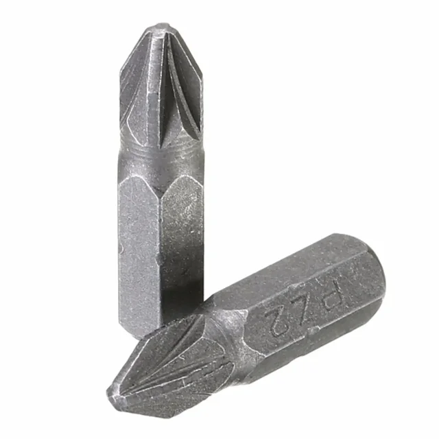 10 pz Pozi 2 PZ2 Punte per cacciavite esagonale Punta per cacciavite con azionamento a nastro 25mm per utensili elettrici 6