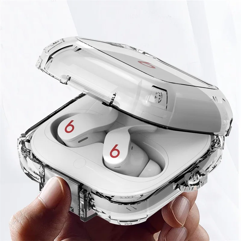 

Transparent Cover For Beats Fit Pro Case Switch TPU Clear Case For Beats Fit Pro Earphone Case For Beats Fit Pro with keychain