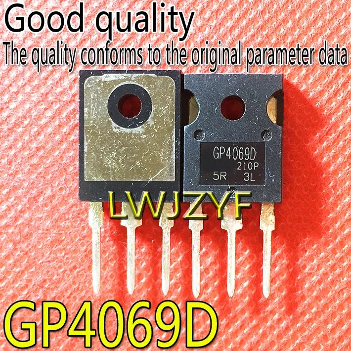 

(2 шт.) Новый IRGP4069D GP4069D TO-247 600V 35A MOSFET Быстрая доставка